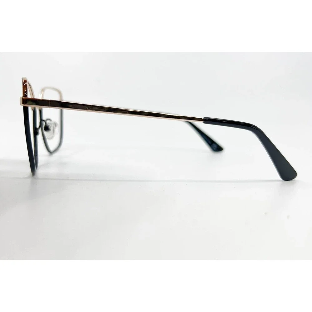 Wittnauer ADA Eyeglasses Women Pink Black Metal Square Frame 54-18-135